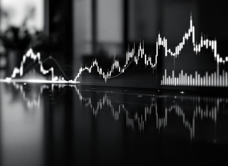 Grafico digitale per il monitoraggio di dati e performance online